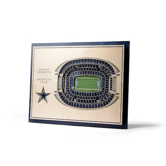 NFL 5-Layer StadiumView Wall Art By Youthefan in Dallas Cowboys | 17" x 13" | Michaels®